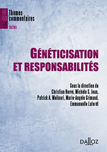 9782247081745: Gnticisation et responsabilits