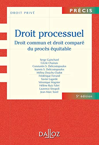 Stock image for Droit processuel : Droit commun et droit compar du procs quitable for sale by Ammareal