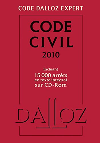 Beispielbild fr Code civil 2010 (1Cdrom) zum Verkauf von medimops