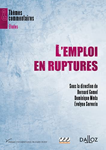 Imagen de archivo de L'emploi en ruptures a la venta por medimops