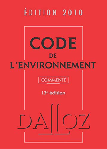 9782247086405: Code de l'environnement 2010