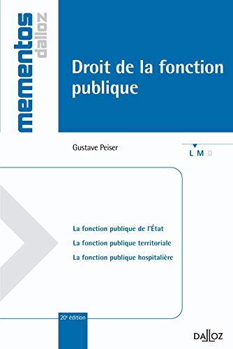 Beispielbild fr Droit de la fonction publique zum Verkauf von Ammareal