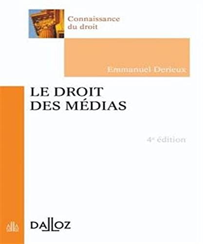 Imagen de archivo de Droit des mdias a la venta por Chapitre.com : livres et presse ancienne