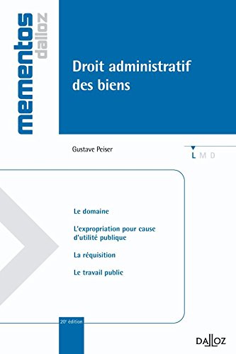 Beispielbild fr Droit administratif des biens zum Verkauf von medimops