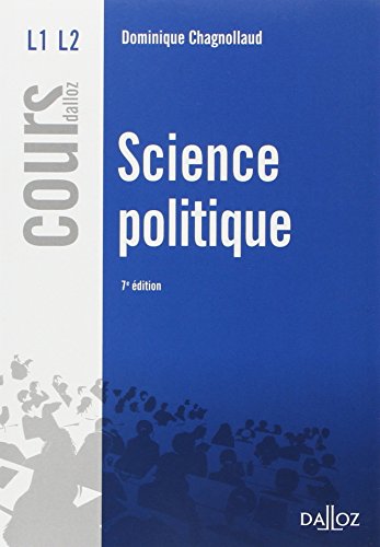 Stock image for Science politique - 7e d.: Cours for sale by Ammareal