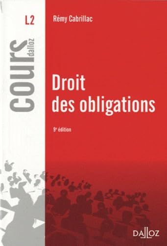 Stock image for Droit des obligations for sale by medimops