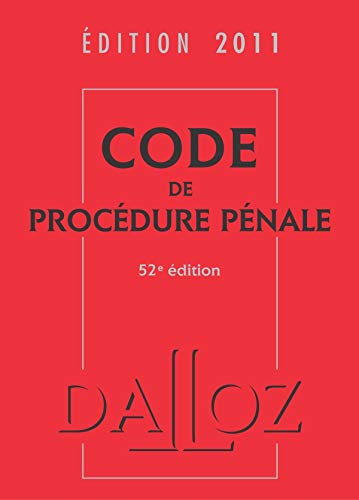 9782247090112: Code de procdure pnale 2011