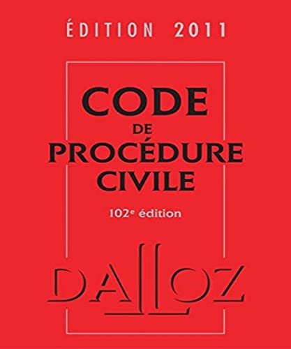 Beispielbild fr Code de procdure civile 2011 zum Verkauf von Ammareal