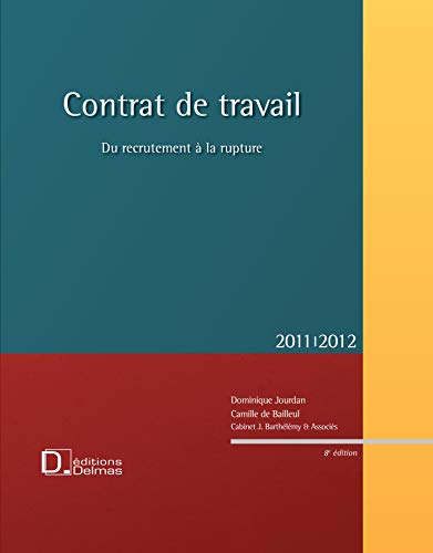 Beispielbild fr Contrat de travail : Du recrutement  la rupture (1Cdrom) zum Verkauf von medimops