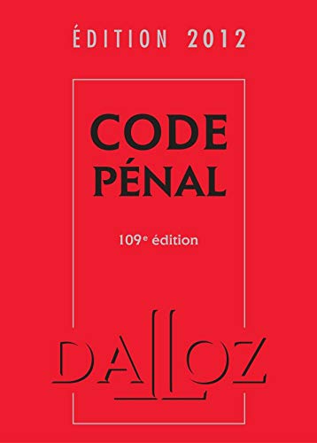 Stock image for Code pnal 2012 - 109e d.: Codes Dalloz Universitaires et Professionnels for sale by Ammareal