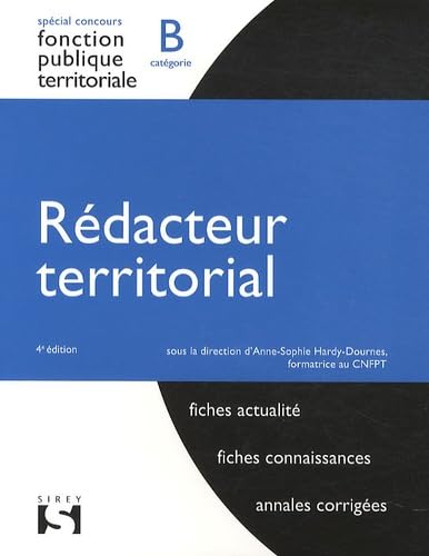 Stock image for R�dacteur territorial (French Edition)