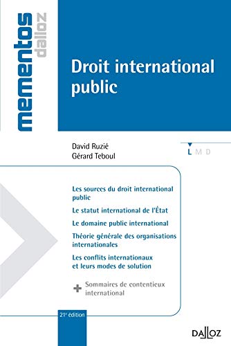 Beispielbild fr Droit international public 2012 zum Verkauf von medimops