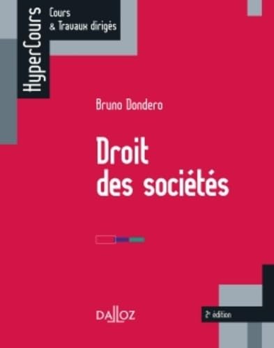 Stock image for Droit des socits - 2e d.: HyperCours for sale by Ammareal