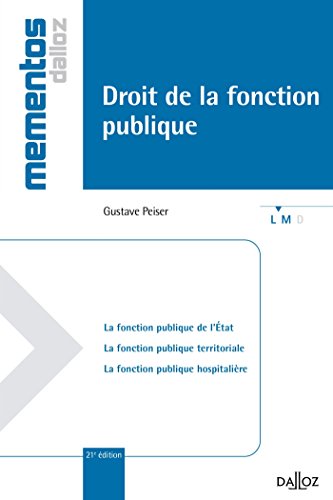Beispielbild fr Droit de la fonction publique zum Verkauf von medimops
