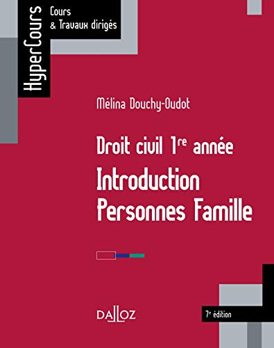 Stock image for Droit Civil 1re Anne : Introduction, Personnes, Famille for sale by RECYCLIVRE