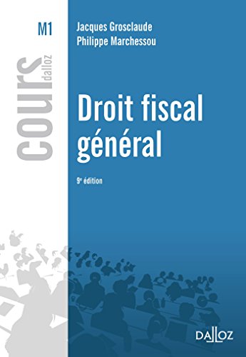 Beispielbild fr Droit fiscal gnral - 9e d. zum Verkauf von Ammareal