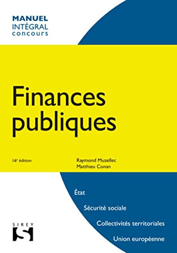 Imagen de archivo de Finances publiques - 16e ed. a la venta por Ammareal