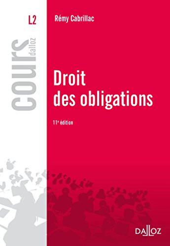 Stock image for Droit des obligations - 11e d. for sale by medimops