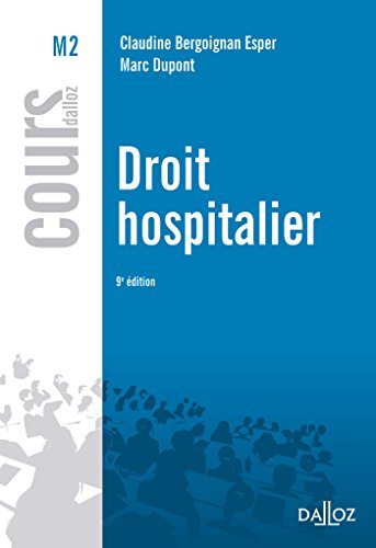Beispielbild fr Droit hospitalier - 9e d. zum Verkauf von medimops
