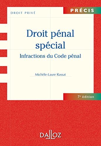 9782247137305: Droit pnal spcial 2014: Infractions du Code pnal