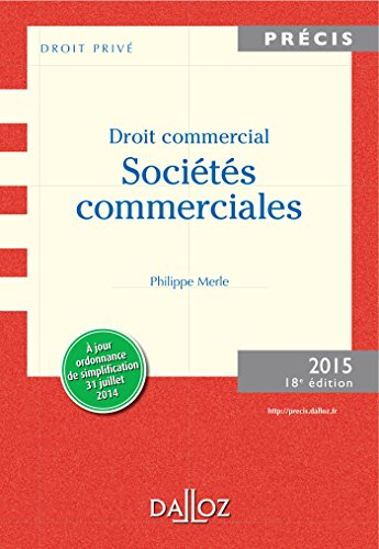 9782247137343: Droit commercial: Socits commerciales