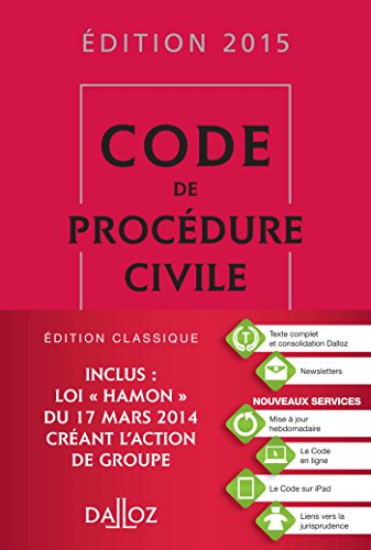 Beispielbild fr Code de procdure civile 2015 - 106e d. zum Verkauf von Ammareal
