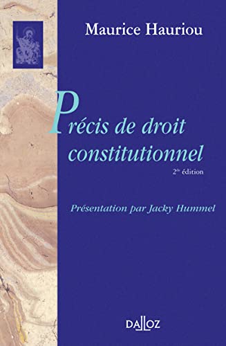 9782247149865: Prcis de droit constitutionnel