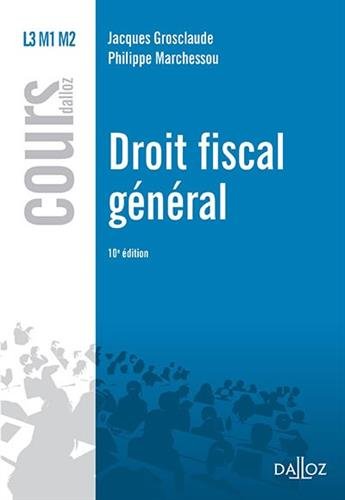 9782247151790: Droit fiscal gnral - 10e d. (Cours)