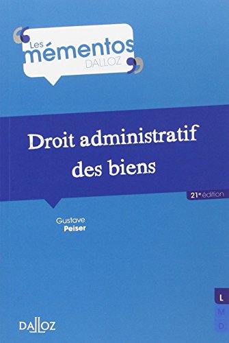 Beispielbild fr Droit administratif des biens zum Verkauf von Ammareal