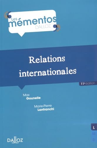 Beispielbild fr Relations internationales - 11e d. zum Verkauf von medimops