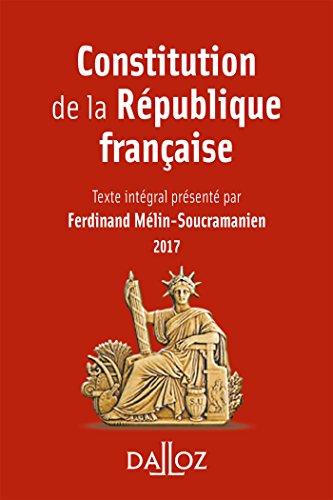 Beispielbild fr Constitution de la Rpublique franaise 2016 - 14e d. zum Verkauf von medimops