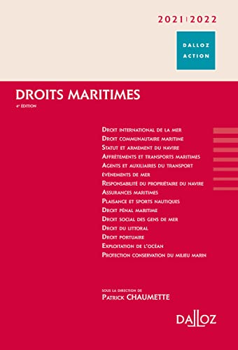 Beispielbild fr Droits maritimes 2021/2022. 4e d. zum Verkauf von Gallix