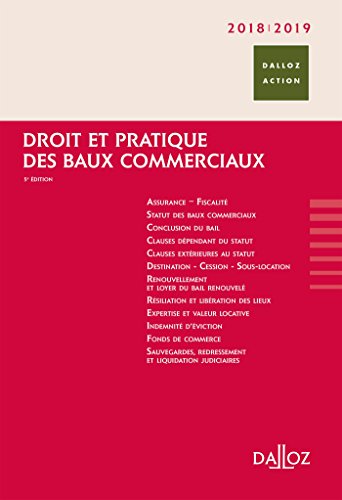 Stock image for Droit et pratique des baux commerciaux for sale by Ammareal