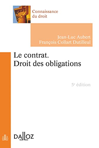 Stock image for Le contrat. Droit des obligations - 5e d. for sale by Ammareal