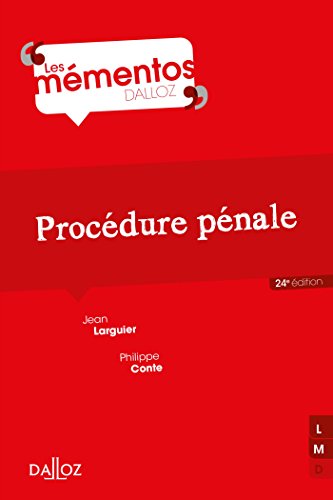 Stock image for Procdure pnale - 24e d. for sale by Ammareal