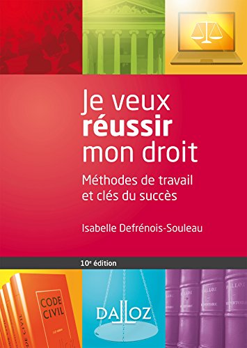 9782247162291: Je veux russir mon droit: Mthodes de travail et cls du succs