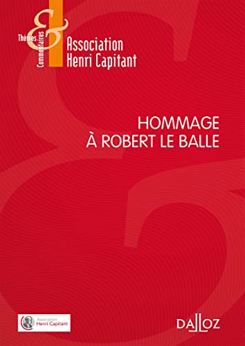 Stock image for Hommage  Robert Le Balle for sale by Ammareal