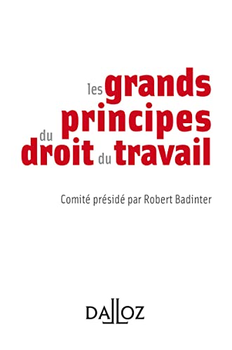 Stock image for Les grands principes du droit du travail [Broch] Badinter, Robert for sale by BIBLIO-NET