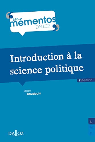 Beispielbild fr Introduction  la science politique - 11e ed. zum Verkauf von Ammareal