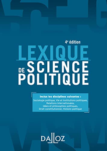 Stock image for Lexique de science politique - 4e d.: Vie et institutions politiques for sale by medimops