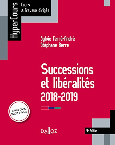 Beispielbild fr Successions et libralits - 4e d. zum Verkauf von Ammareal