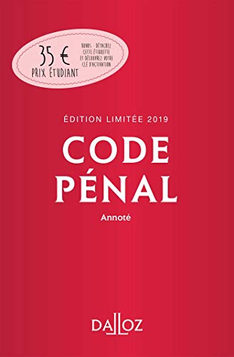 Image d'archives pour Code pnal 2019 annot. dition limite - 116e d. mis en vente par Ammareal