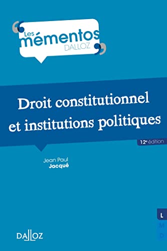 9782247178544: Droit constitutionnel et institutions politiques