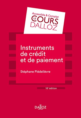 9782247179695: Instruments de paiement et de crdit - 10e ed.