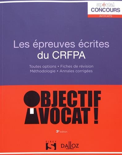 Stock image for Les preuves crites du CRFPA for sale by Ammareal
