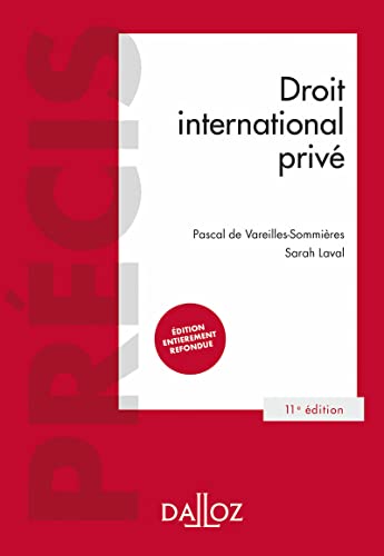 Stock image for Droit international priv 11ed for sale by Gallix