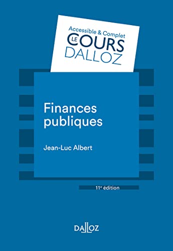 Stock image for Finances publiques. 11e  d. for sale by WorldofBooks