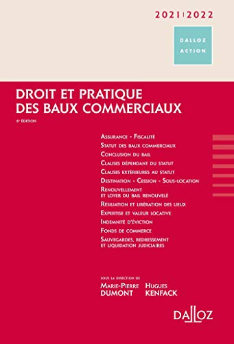 Stock image for Droit et pratique des baux commerciaux 2021/2022. 6e d. for sale by GF Books, Inc.