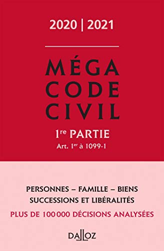 9782247188871: Mga Code civil: 1re partie Art. 1er  1099-1