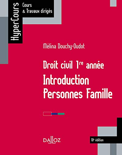 Stock image for Droit civil 1re anne: Introduction, personnes, famille for sale by Ammareal